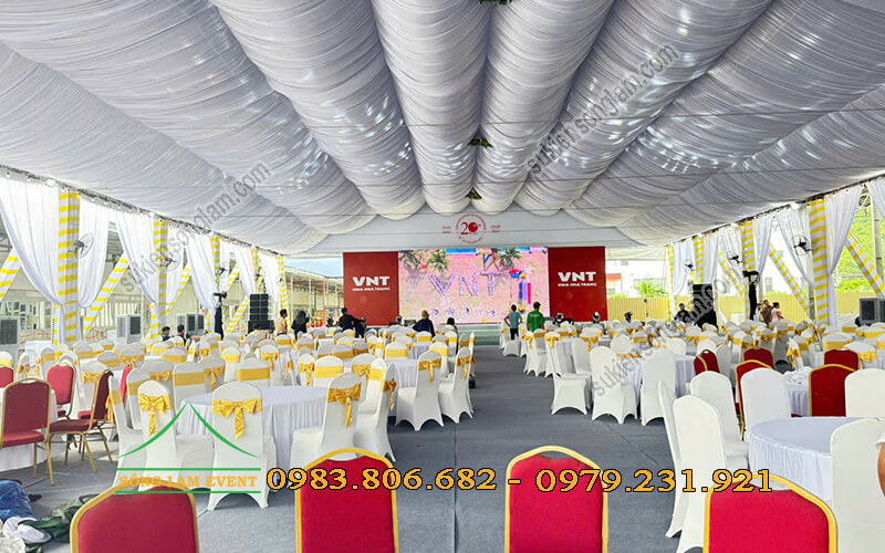 Cho thuê nhà bạt không gian sự kiện Nha Trang Khánh Hòa
