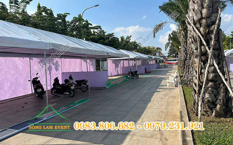 Sản xuất nhà bạt ống tròn