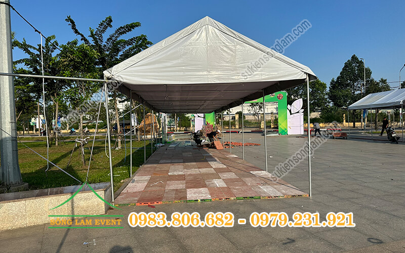 Sản xuất nhà bạt ống tròn