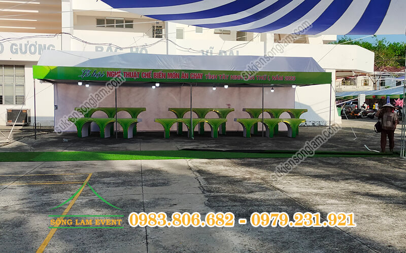 Sản xuất nhà bạt ống tròn