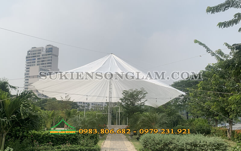 cho thuê dù sự kiện ngoài trời, dù trường học