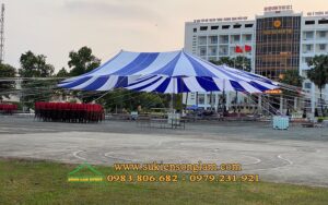 Cho thuê dù sự kiện tại học viện chính trị khu vực II tphcm