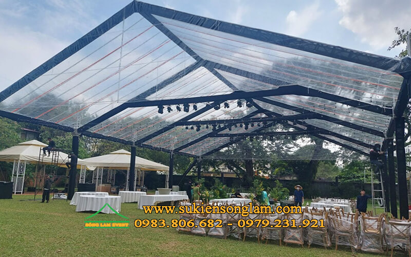 Cho thuê nhà bạt trong suốt Cho thuê nhà bạt trong suốt