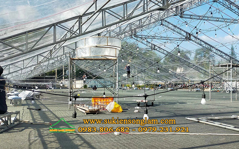 Cho thuê nhà bạt trong suốt Cho thuê nhà bạt trong suốt