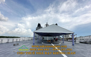 Cho thuê nhà bạt không gian tại cảng Sài Gòn TPHCM