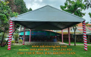 Cho thuê nhà bạt không gian tại trường mầm non Nam Sài Gòn TPHCM