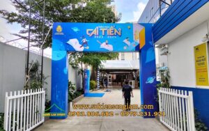 Cho thuê nhà bạt tổ chức lễ khai giảng trường Tuệ Đức