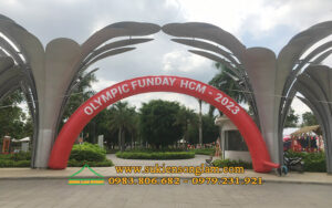 Cho thuê cổng hơi tại Gem Sky World Đồng Nai