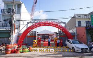 Cho thuê nhà bạt Lễ động thổ kcc JJland Tphcm