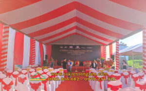 Cho thuê nhà bạt tổ chức Lễ khởi công Khải Hoàn Prime Tphcm