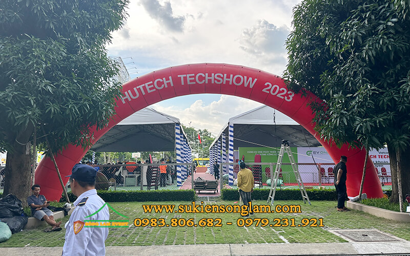 Cho thuê nhà bạt sự kiện tổ chức Ngày hội Hutech Techshow Tp Thủ Đức Tphcm