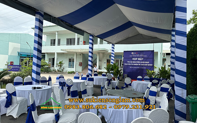 Cho thuê nhà bạt tổ chức tiệc họp mặt