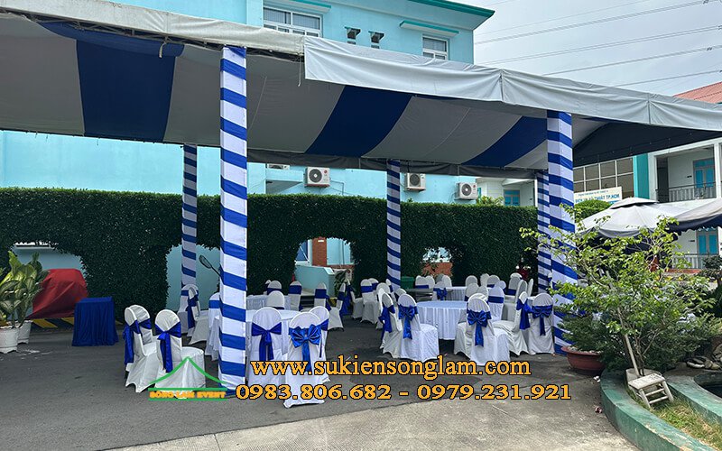 Cho thuê nhà bạt tổ chức tiệc họp mặt