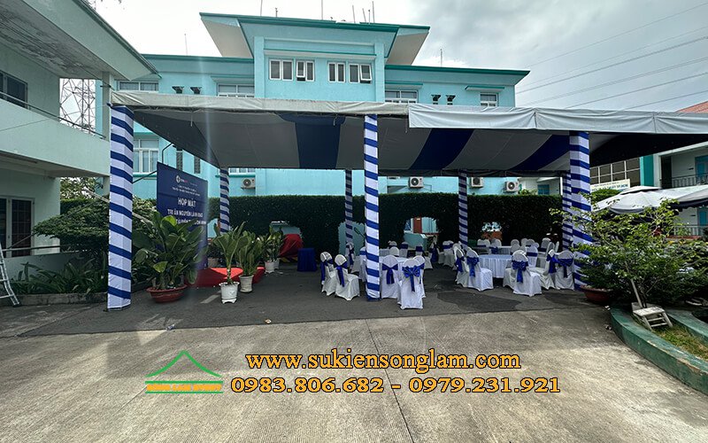 Cho thuê nhà bạt tổ chức tiệc họp mặt