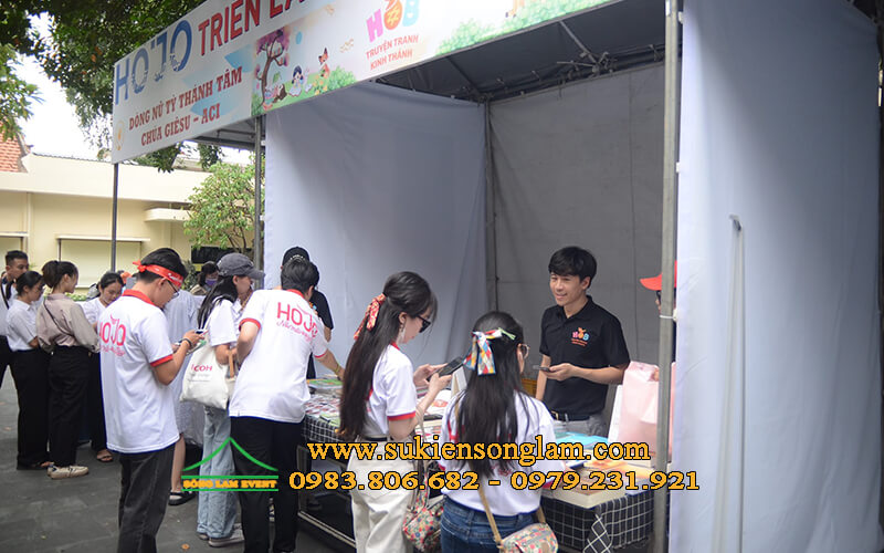 Cho thuê gian hàng hội chợ triển lãm đại hội giới trẻ TGP Sài Gòn Cho thuê gian hàng hội chợ triển lãm đại hội giới trẻ TGP Sài Gòn