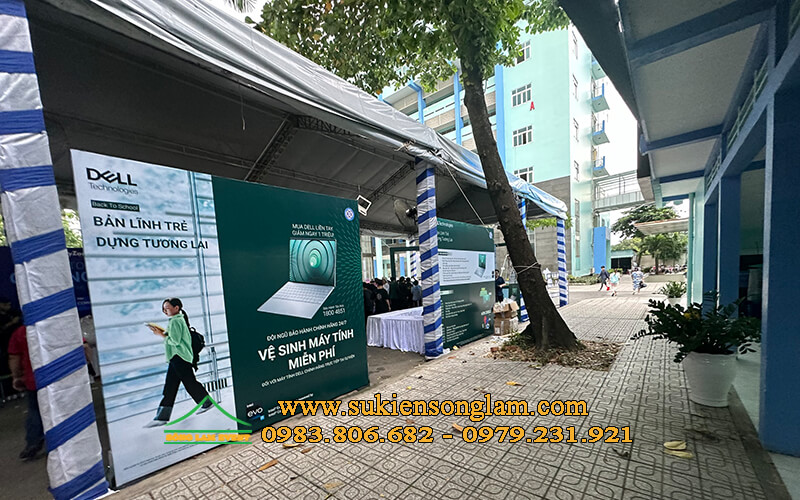 Cho thuê nhà bạt không gian tại sự kiện Dell trường Cđ công thương Tphcm Cho thuê nhà bạt không gian tại sự kiện Dell trường Cđ công thương Tphcm