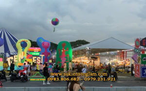 Cho thuê nhà bạt thiết bị sự kiện tổ chức lễ hội genfest tphcm