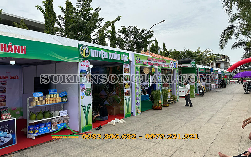 Cho thuê gian hàng hội chợ tuần lễ văn hóa du lịch ẩm thực Đồng Nai