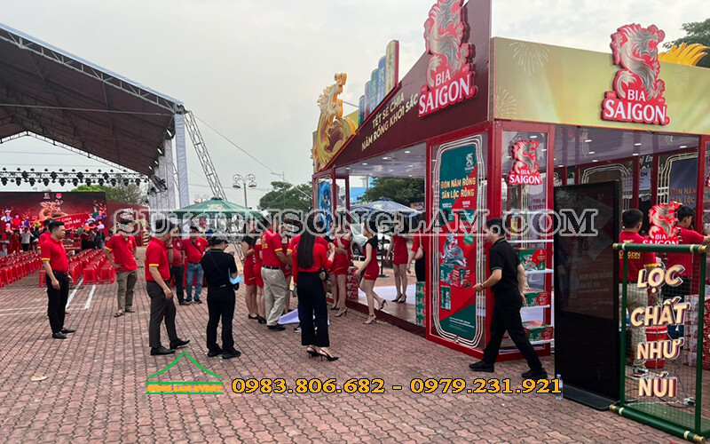 Cho thuê gian hàng trưng bày Sabeco tại Thuận An Bình Dương Cho thuê gian hàng trưng bày Sabeco tại Thuận An Bình Dương