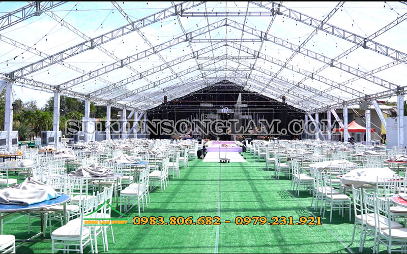 Cho thuê nhà bạt không gian sự kiện tại quận 3 tphcm