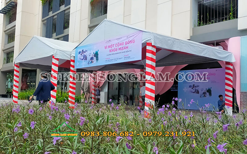 Cho thuê nhà bạt không gian sự kiện tại quận 5 Tphcm