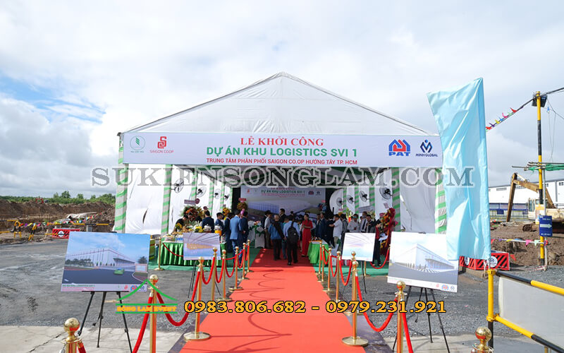 Cho thuê nhà bạt sự kiện quận 6 Tphcm