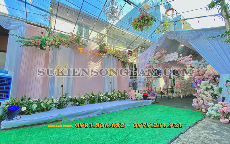 Tổ chức tiệc cưới hỏi, sinh nhật