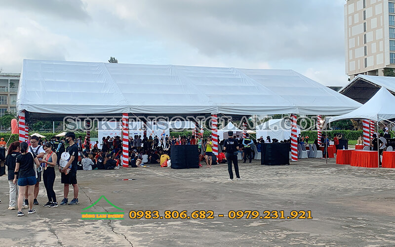 Cho thuê nhà bạt không gian sự kiện tại Thủ Đức Tphcm