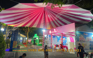 Cho thuê nhà bạt, dù sự kiện Ngày hội du lịch Tphcm