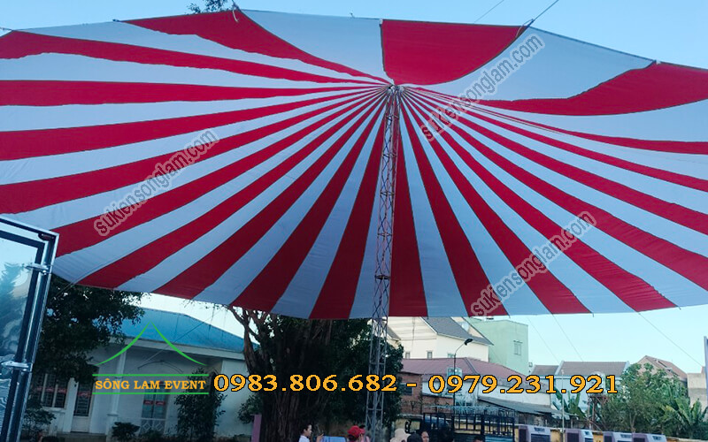 Cho thuê dù sự kiện tổ chức Lễ bàn giao xe tại Bình Dương