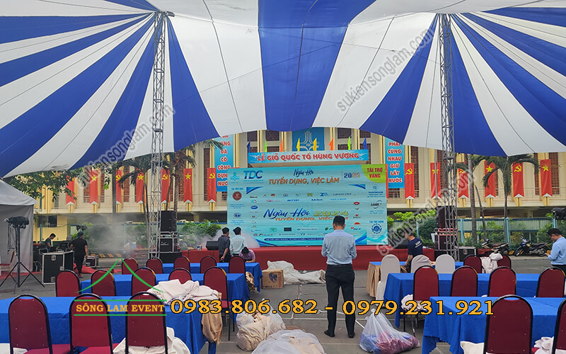 Cho thuê dù sự kiện ngày hội tuyển dụng việc làm TDC Cho thuê dù sự kiện ngày hội tuyển dụng việc làm TDC