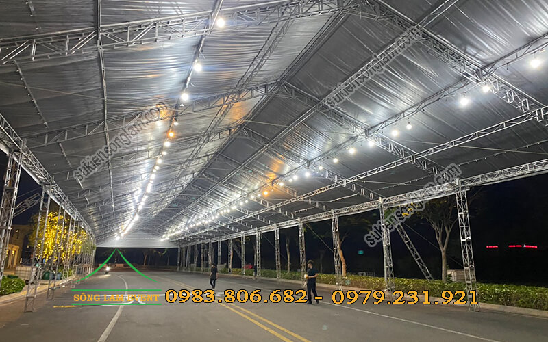 Cho thuê nhà bạt tổ chức Giải chạy bộ UMC RUN Tphcm