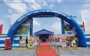 Cho thuê nhà bạt tổ chức lễ khởi công dự án Logictics Ryobi Bình Dương