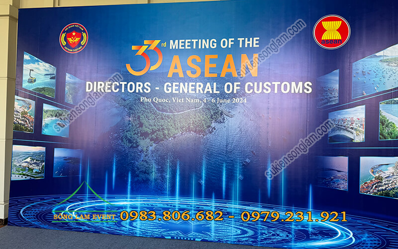 cho thuê backdrop hội nghị tổng cục trưởng hải quan ASEAN cho thuê backdrop hội nghị tổng cục trưởng hải quan ASEAN