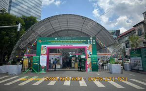 Cho thuê gian hàng tiêu chuẩn lễ hội sâm tại Tphcm