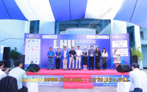 Cho thuê khung backdrop trường đại học Lạc Hồng Đồng Nai