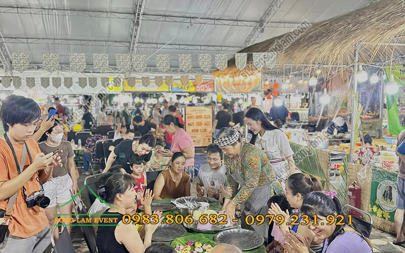 Cho thuê nhà bạt lễ hội mùa hè công viên Lê Thị Riêng