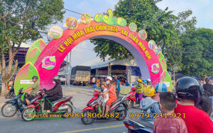 Cho thuê nhà bạt sự kiện lễ hội mua trái chín Bình Dương
