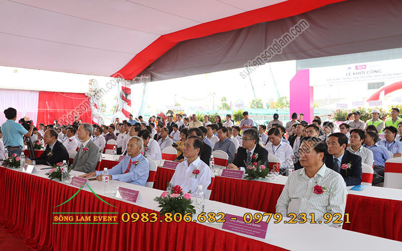 Cho thuê nhà bạt tổ chức Lễ khởi công TTTM Aeon Tân An Long An Cho thuê nhà bạt tổ chức Lễ khởi công TTTM Aeon Tân An Long An