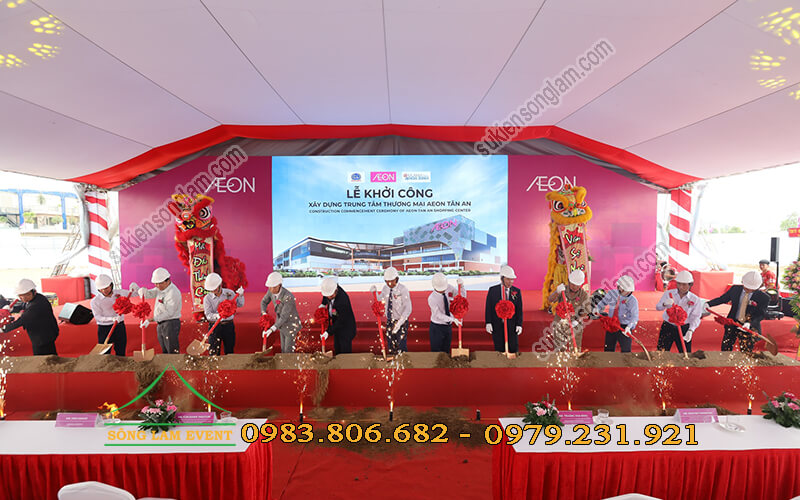 Cho thuê nhà bạt tổ chức Lễ khởi công TTTM Aeon Tân An Long An Cho thuê nhà bạt tổ chức Lễ khởi công TTTM Aeon Tân An Long An
