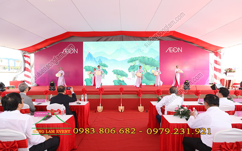 Cho thuê nhà bạt tổ chức Lễ khởi công TTTM Aeon Tân An Long An Cho thuê nhà bạt tổ chức Lễ khởi công TTTM Aeon Tân An Long An