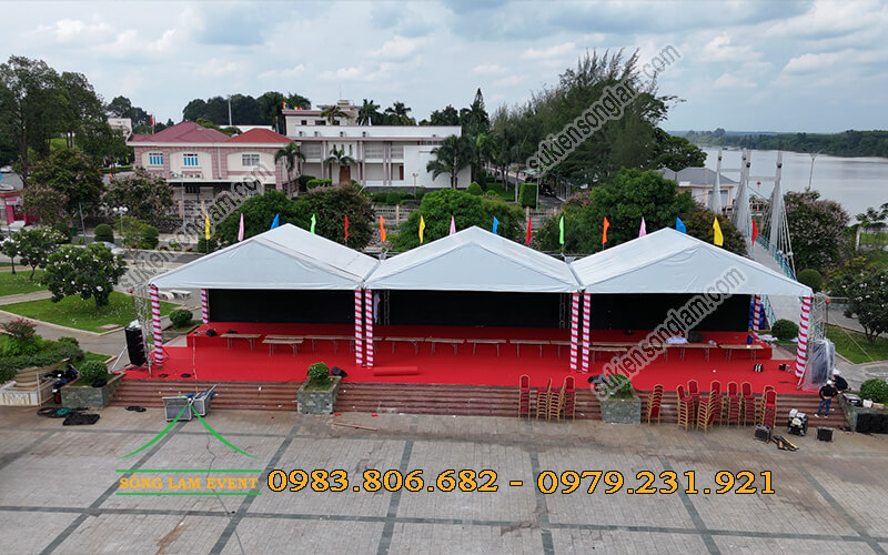 Cho thuê nhà bạt không gian sự kiện Lễ ra mắt lực lượng an ninh Bình Dương Cho thuê nhà bạt không gian sự kiện Lễ ra mắt lực lượng an ninh Bình Dương