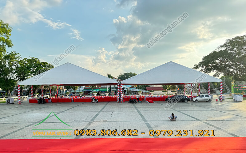 Cho thuê nhà bạt không gian sự kiện Lễ ra mắt lực lượng an ninh Bình Dương Cho thuê nhà bạt không gian sự kiện Lễ ra mắt lực lượng an ninh Bình Dương