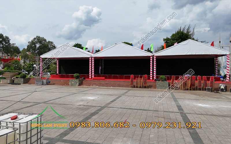 Cho thuê nhà bạt không gian sự kiện Lễ ra mắt lực lượng an ninh Bình Dương Cho thuê nhà bạt không gian sự kiện Lễ ra mắt lực lượng an ninh Bình Dương