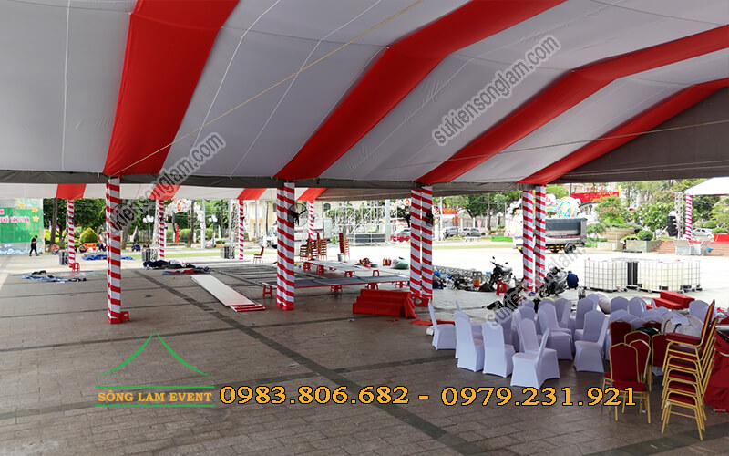 Cho thuê nhà bạt không gian sự kiện Lễ ra mắt lực lượng an ninh Bình Dương Cho thuê nhà bạt không gian sự kiện Lễ ra mắt lực lượng an ninh Bình Dương