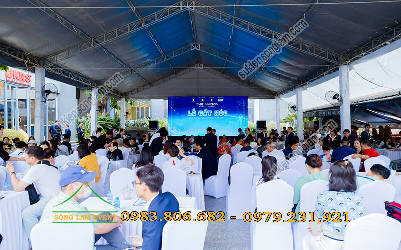 Cho thuê nhà bạt tổ chức lễ cất nóc The Maison Bình Dương Cho thuê nhà bạt tổ chức lễ cất nóc The Maison Bình Dương