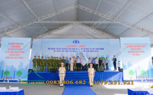 Cho thuê nhà bạt tổ chức Lễ phát động ra quân tuyên truyền tại TPHCM