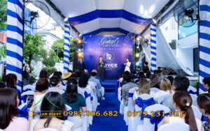 Cho thuê nhà bạt tổ chức lễ khai trương Royce Dental TPHCM