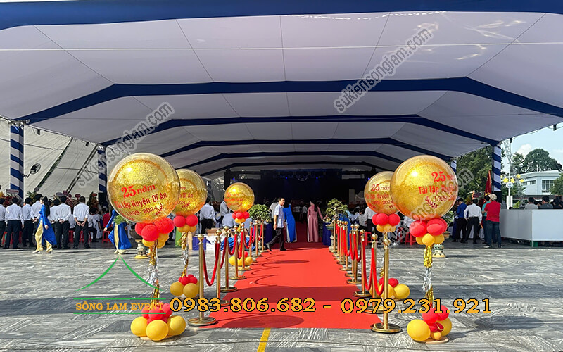 Cho thuê nhà bạt tổ chức Lễ kỷ niệm 25 năm tái lập huyện Dĩ An Bình Dương