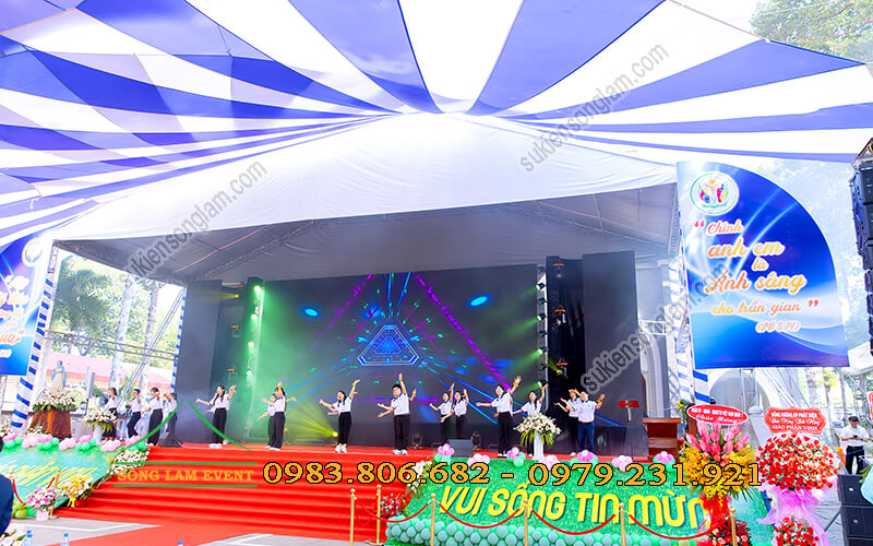 Cho thuê nhà bạt sự kiện lễ quan thầy di dân gp Vinh tại miền nam Cho thuê nhà bạt sự kiện lễ quan thầy di dân gp Vinh tại miền nam